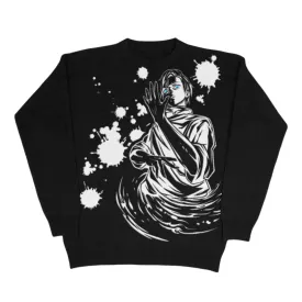 Premium Yuta Okkotsu-Inspired Knit Sweater – Jujutsu Kaisen Cursed Energy Jacquard Design