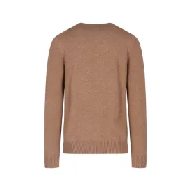 Ralph Lauren Long Sleeve Crewneck in Brown Heather