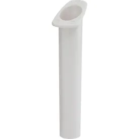Sea-Dog Narrow Gunnel Flush Mount Rod Holder - White [325061-1]