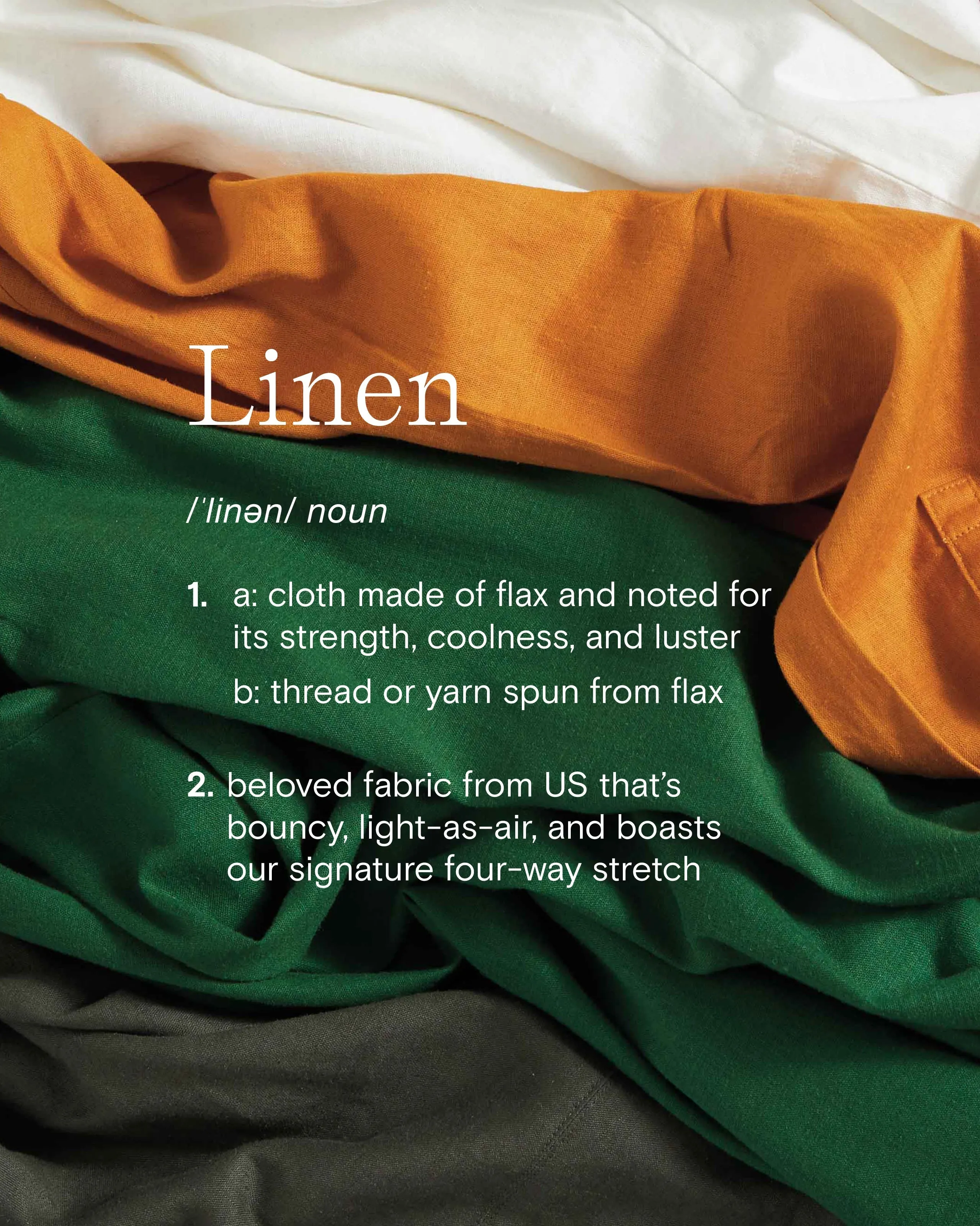 Shoreline Linen Joggers - Shoreline Sunset