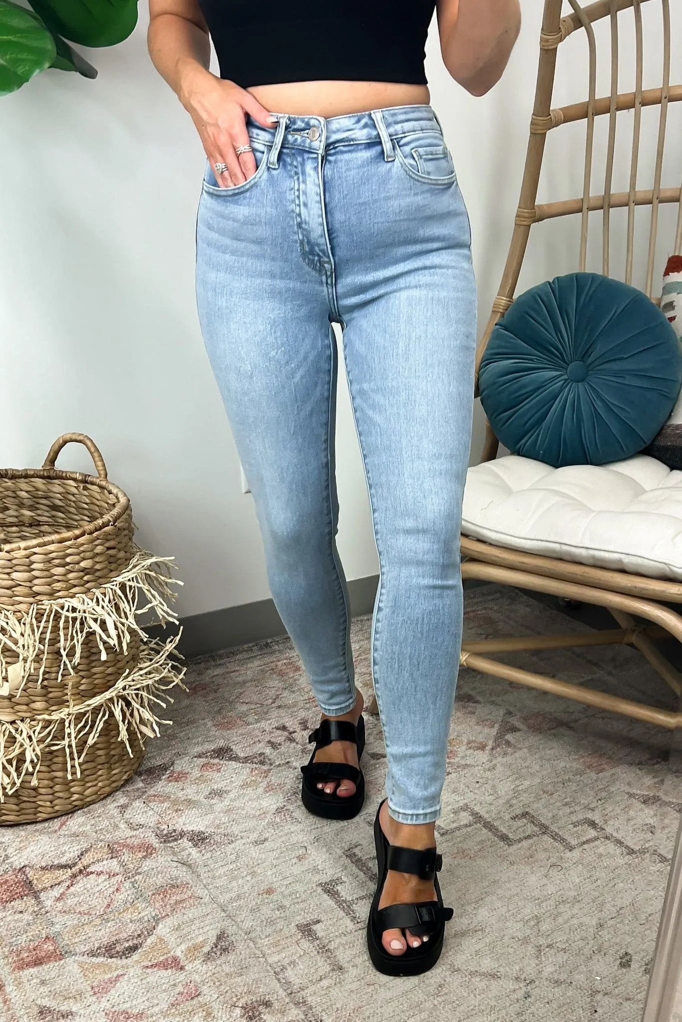 Sietti High Rise Crop Skinny - FINAL SALE