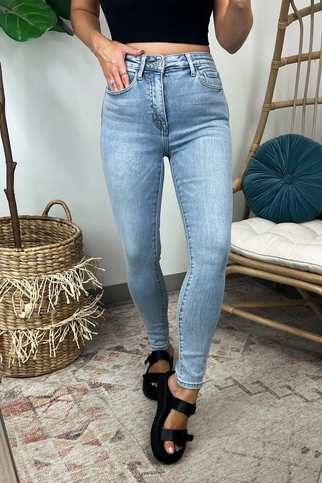 Sietti High Rise Crop Skinny - FINAL SALE