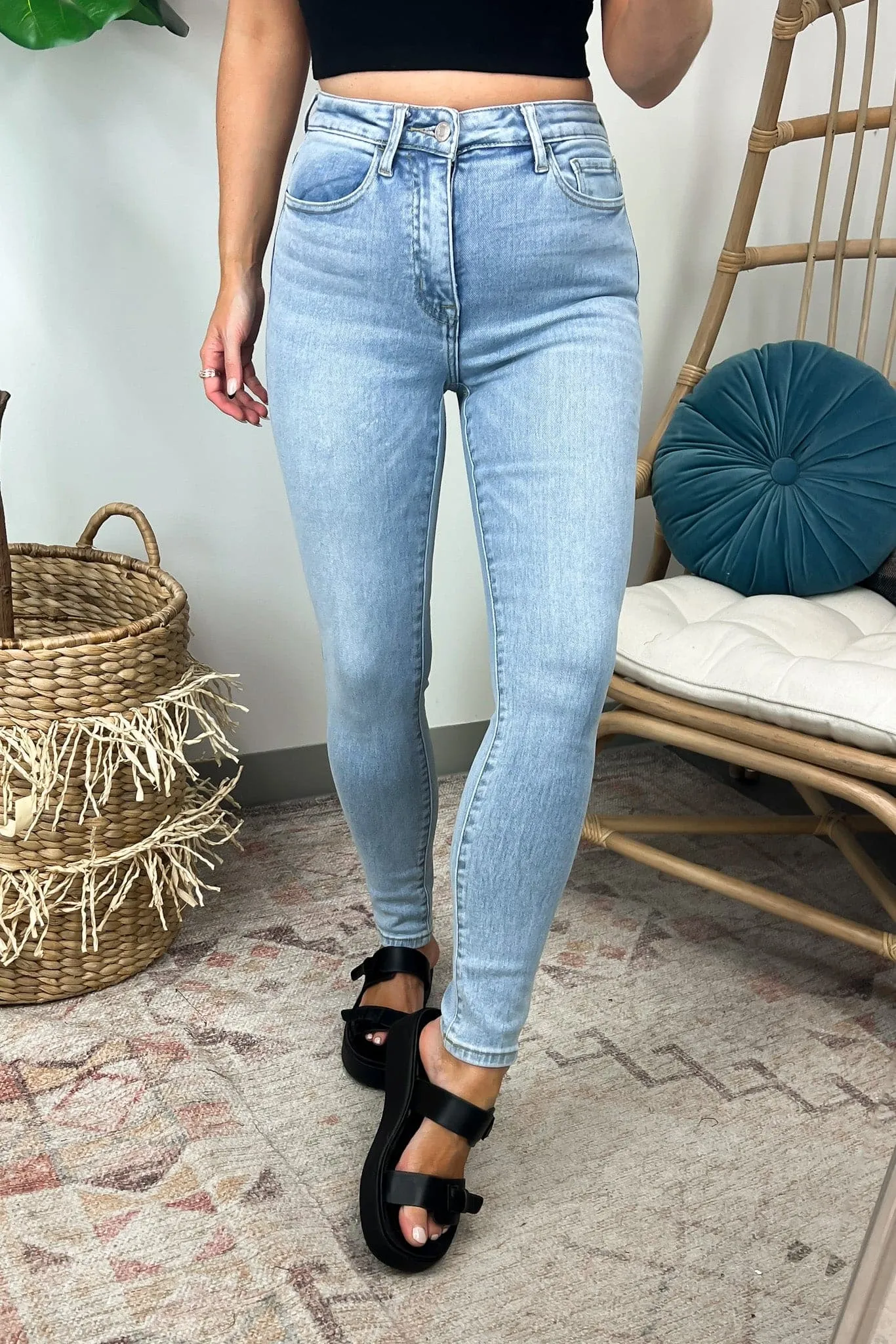 Sietti High Rise Crop Skinny - FINAL SALE