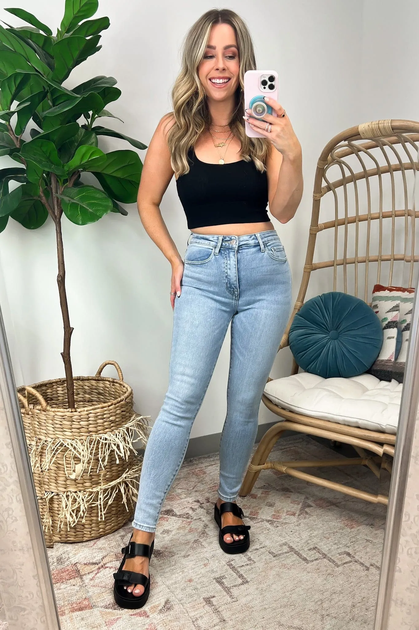 Sietti High Rise Crop Skinny - FINAL SALE
