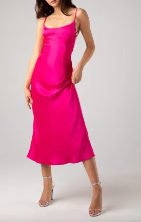 Sleeveless Slip Midi Dress