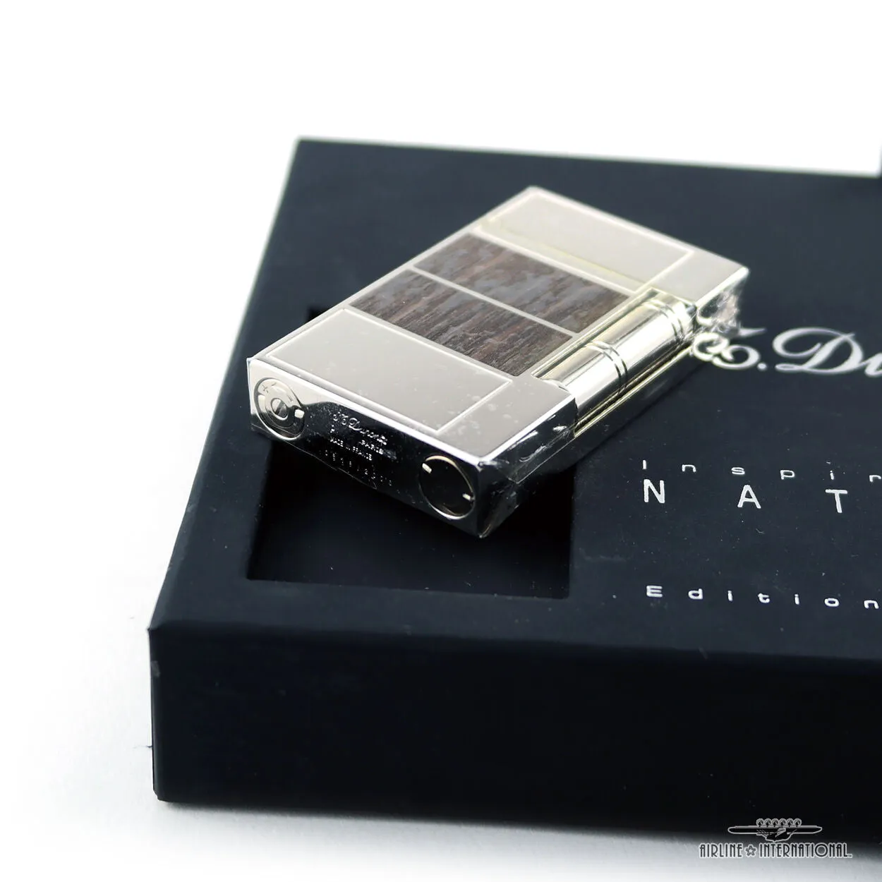 S.T. Dupont Limited Edition Ebony Wood Line 2 Lighter