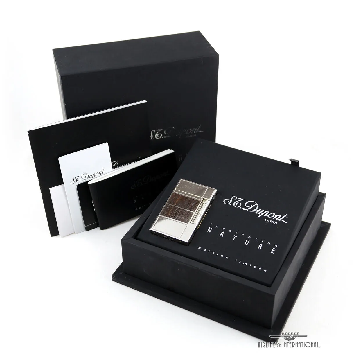 S.T. Dupont Limited Edition Ebony Wood Line 2 Lighter