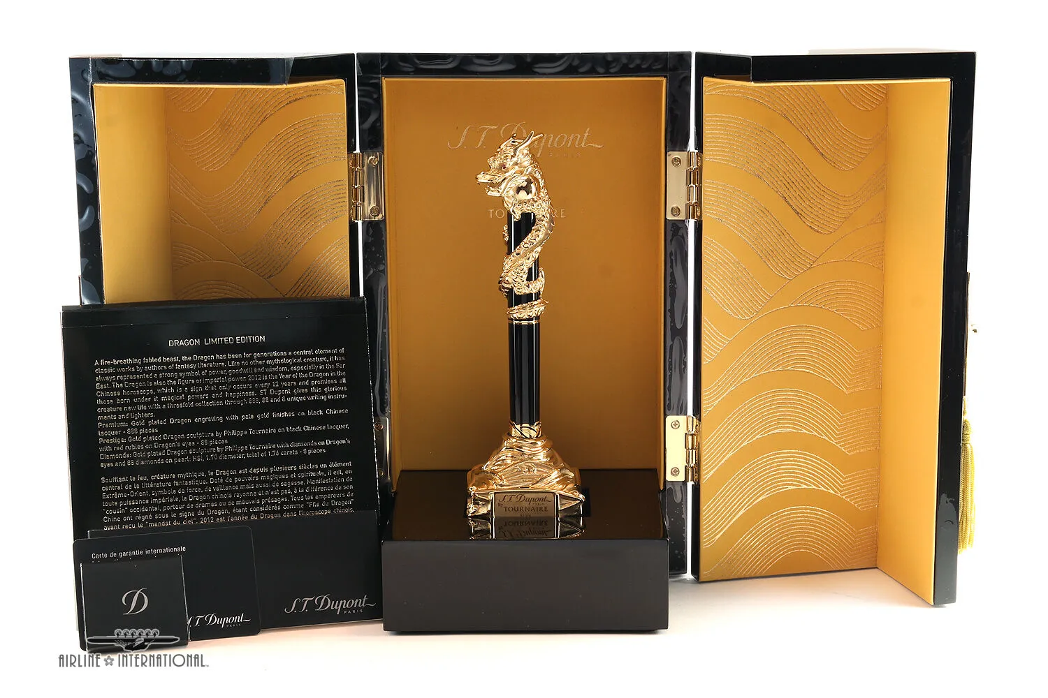 S.T. Dupont Prestige Year Of The Dragon Limited Edition Fountain Pen