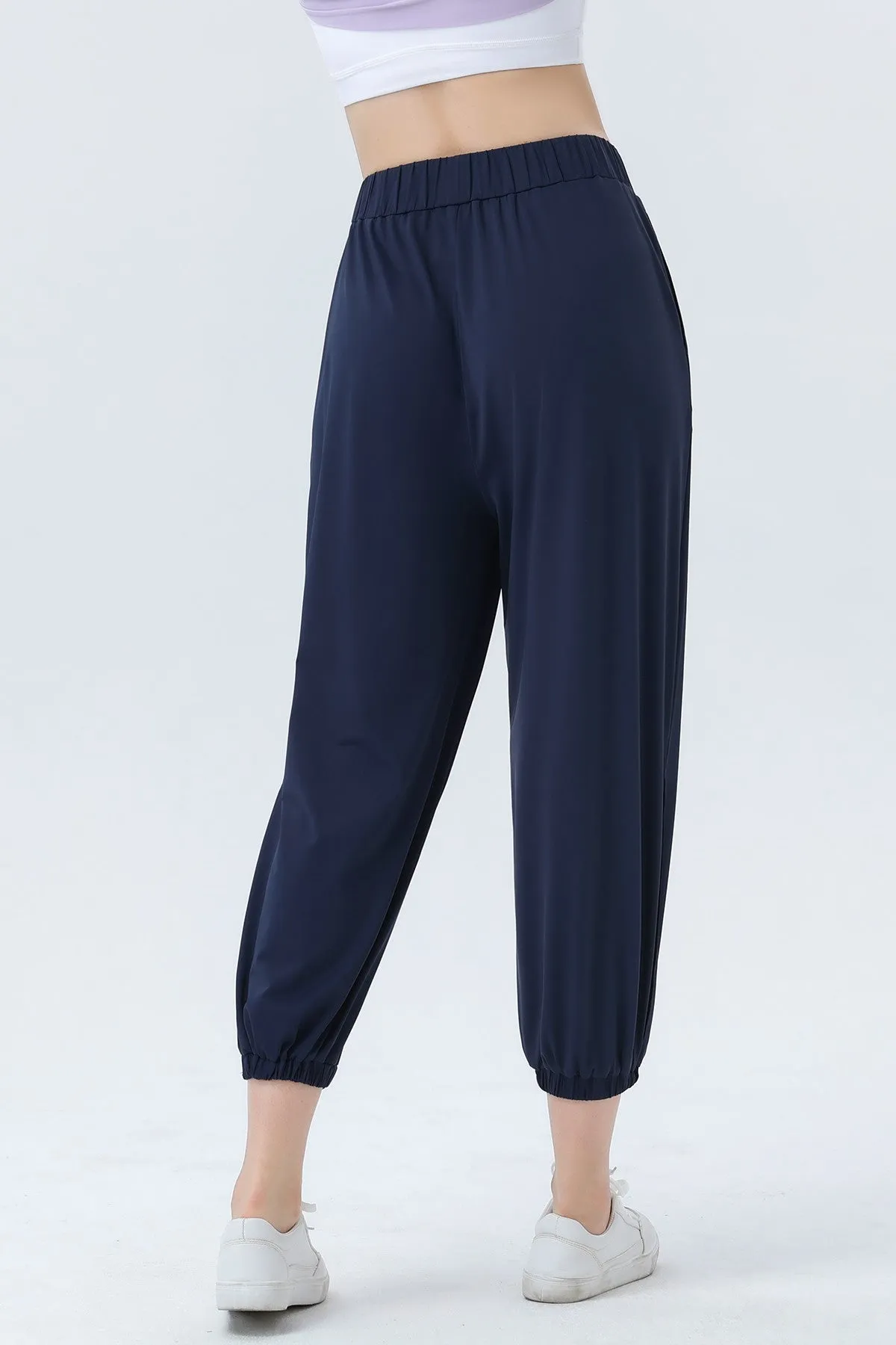 UPF 50  Sun Protection Cropped Tapered Pants