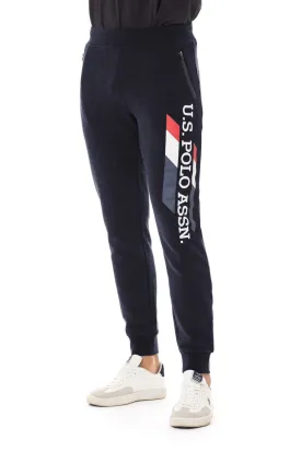 US POLO  MENS LOGO JOGGERS IN BLUE