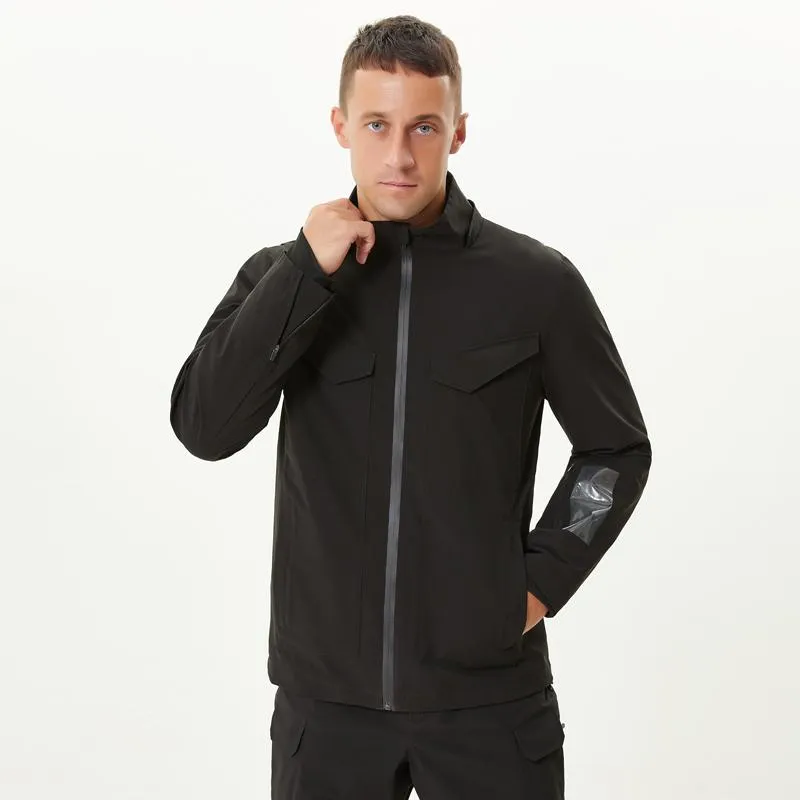 WESMART Winter Outdoor Heated Jacket with Detachable Hood
