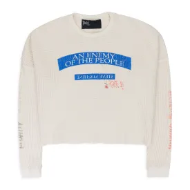 WHITE STEVES THERMAL T-SHIRT