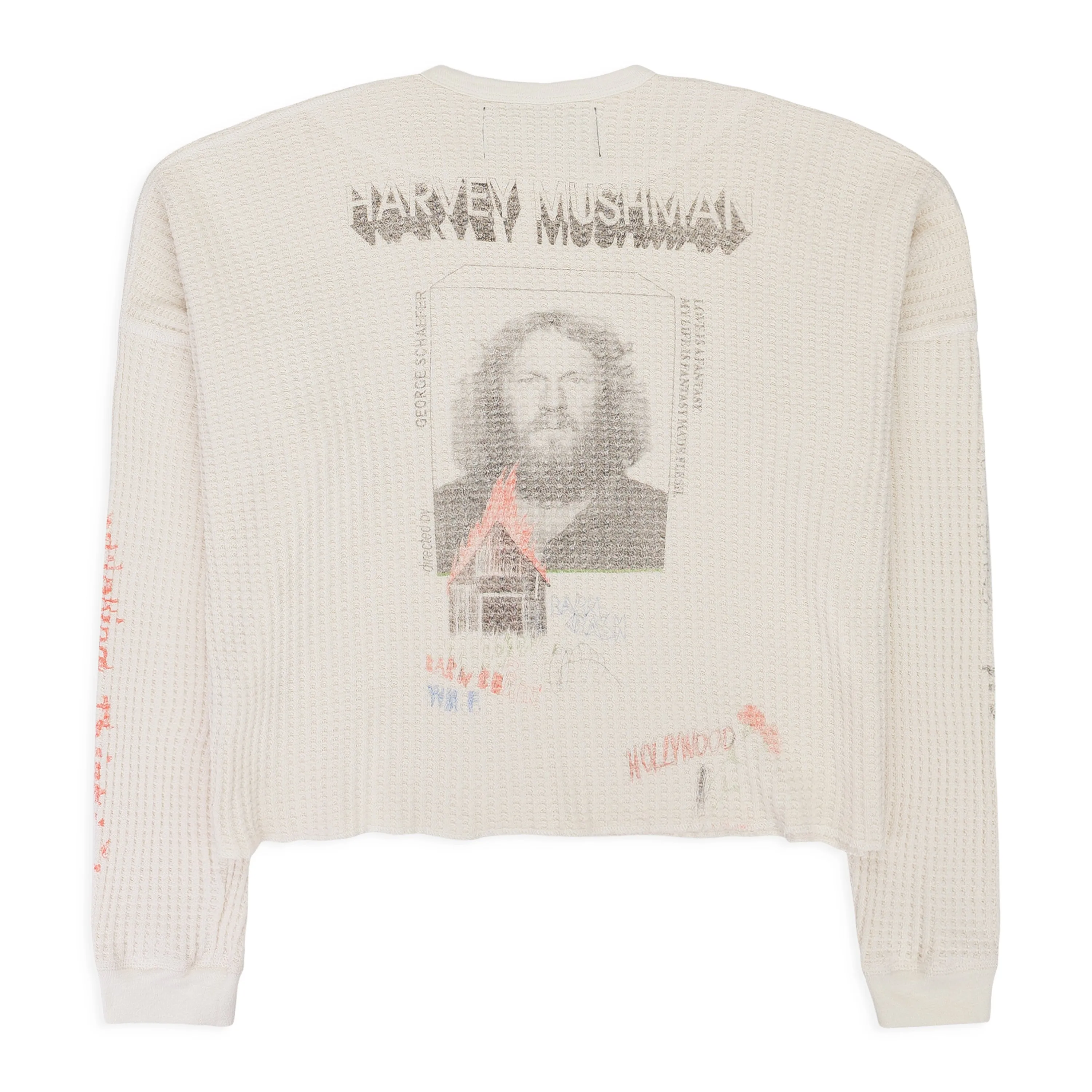 WHITE STEVES THERMAL T-SHIRT