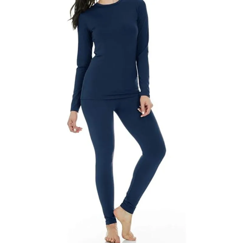 Women's Soft Thermal Underwear Two-Piece Set