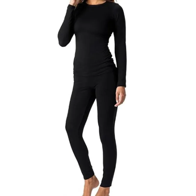 Women's Soft Thermal Underwear Two-Piece Set